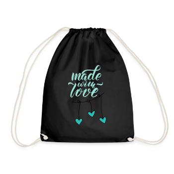 Made with Love - Sac de sport léger - noir - Devant