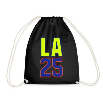 LA 25 - Sac de sport léger - noir - Devant