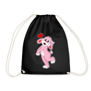 Mariage Rabbit Bride Veil - Sac de sport léger - noir - Devant