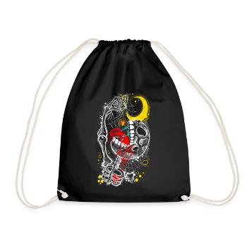 Gothique - Sac de sport léger - noir - Devant