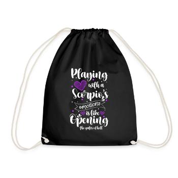 Horoscope Astro Novembre - Sac de sport léger - noir - Devant