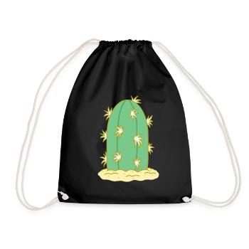 Cactus N°1 - Sac de sport léger - noir - Devant