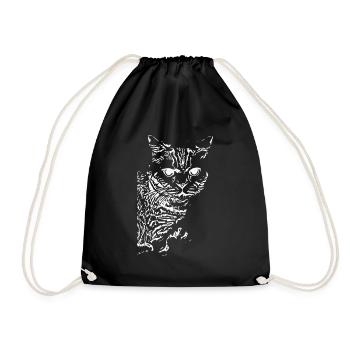British Shorthair Chat Chat Noir Chats - Sac de sport léger - noir - Devant