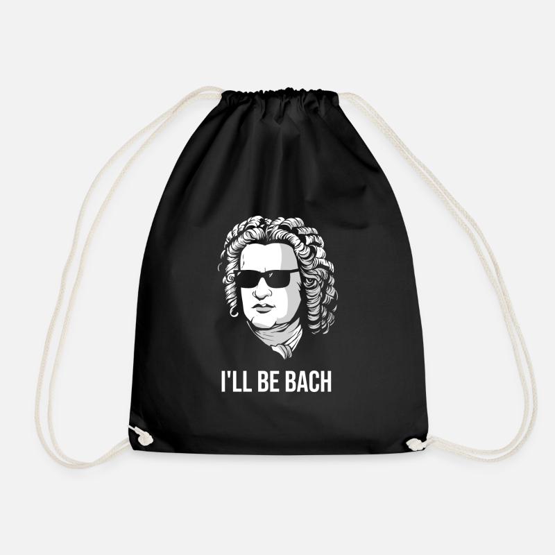 I'll Be Bach Lustige Klassische Musik Geschenkidee - Turnbeutel - Schwarz