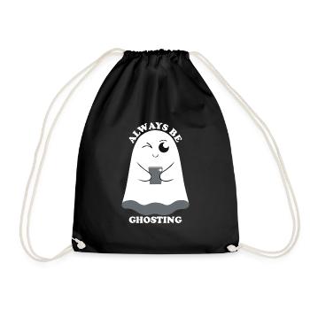 Boo Fantôme Drôle - Sac de sport léger - noir - Devant