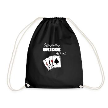 Bridge Offizielles Shirt - Turnbeutel - Schwarz - Vorne