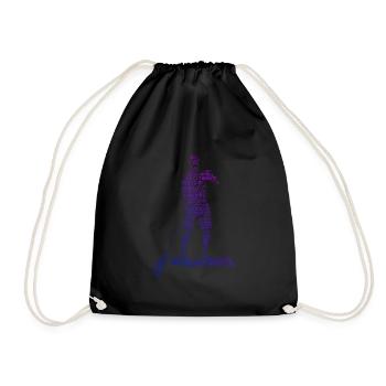 Standup Paddle Femme Hommes Standup Paddle - Sac de sport léger - noir - Devant