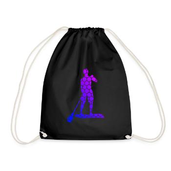 Sup Standup Paddle Paddle Standup P - Sac de sport léger - noir - Devant