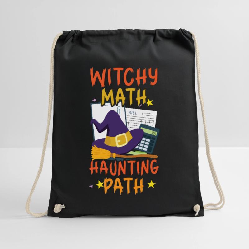 Witch Math Haunted Path Comptable Halloween Sac de sport léger
