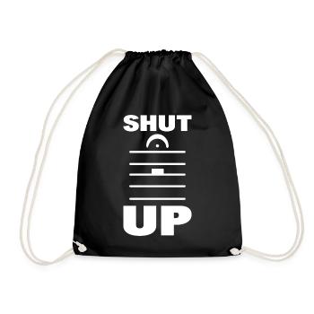 Shut Up Musikprofessor - Turnbeutel - Schwarz - Vorne
