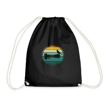 Nature photography | Long lens | Bird Before The - Drawstring Bag - black - Front