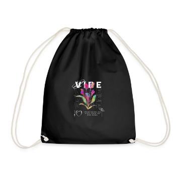 Elle a une ambiance - Sac de sport léger - noir - Devant