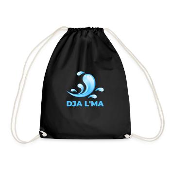 Dja l'ma - Sac de sport léger - noir - Devant