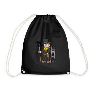 ramoneur - Sac de sport léger - noir - Devant