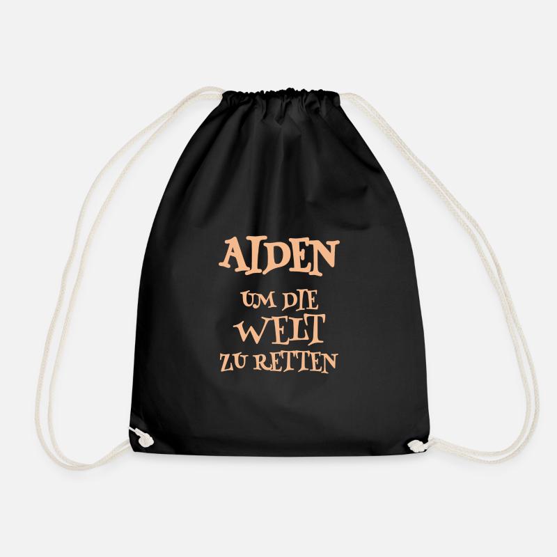 Retter Aiden - Turnbeutel - Schwarz