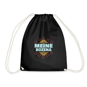 Bozena en tant que fille - Sac de sport léger - noir - Devant