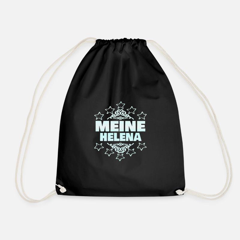 Helena als Mädchen - Turnbeutel - Schwarz