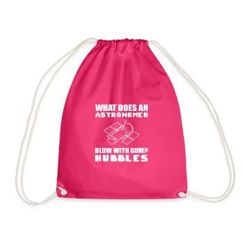 Le don de scientifique de Hubble - Sac de sport léger - fuchsia - Devant