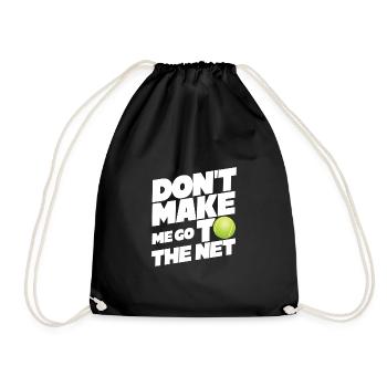 Padel Padel Player Padeltennis Paddle Padel Trainer - Drawstring Bag - black - Front
