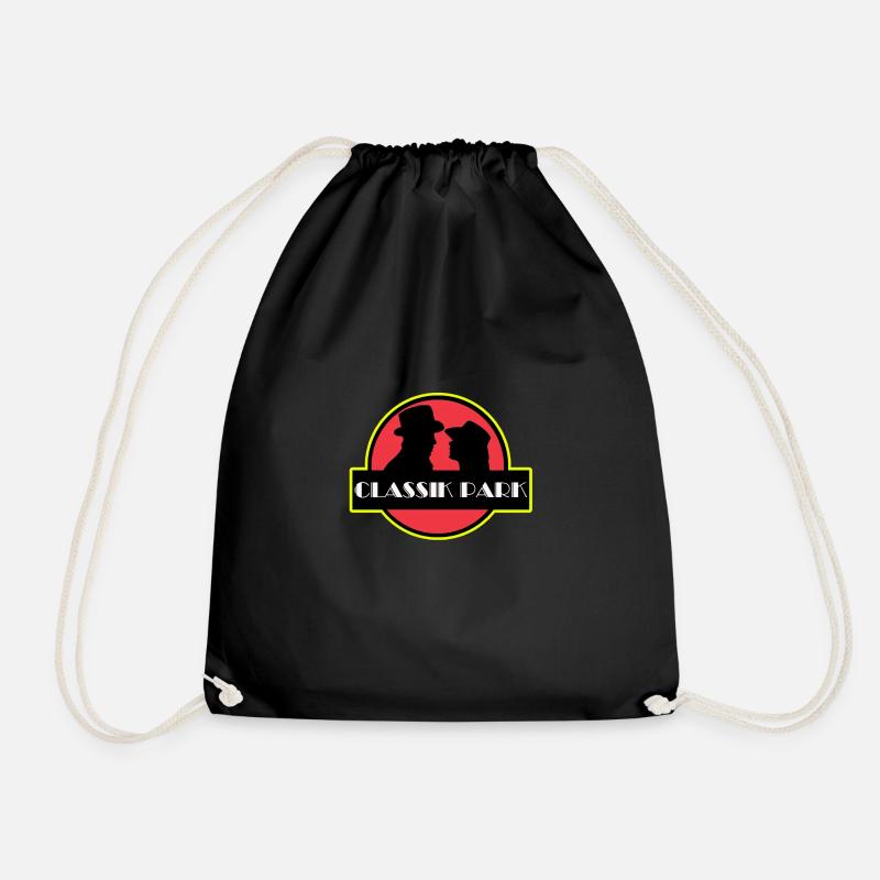 CLASSIK PARK - Drawstring Bag - black