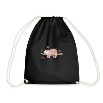 Dormir - Sac de sport léger - noir - Devant
