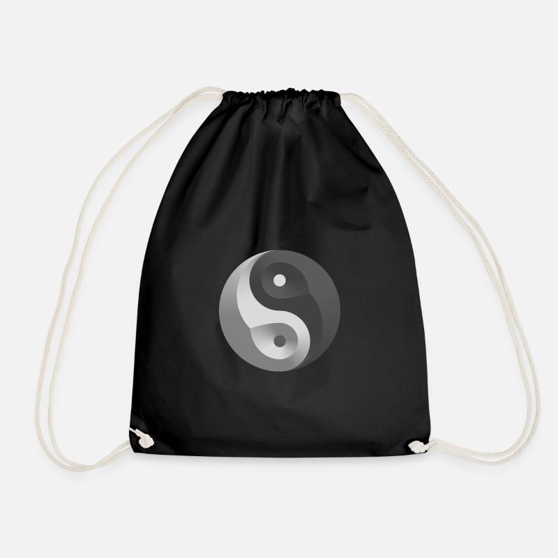Yin Yang - Sac de sport léger - noir