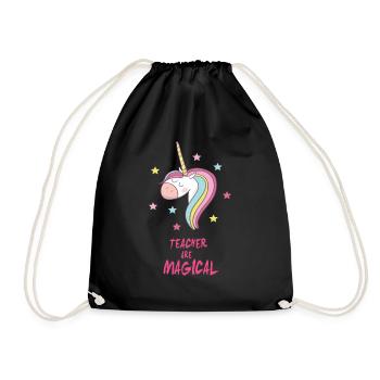 Les professeurs sont magiques - Sac de sport léger - noir - Devant