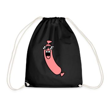 Cool Sausage - Sac de sport léger - noir - Devant