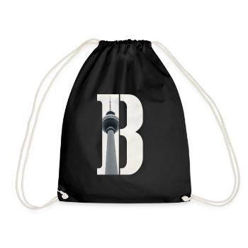 B erlin - Sac de sport léger - noir - Devant
