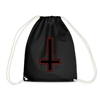 Das Kreuz - Turnbeutel - Schwarz - Vorne