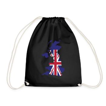 Great Britain - Drawstring Bag - black - Front