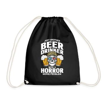 Movie Lovers Horror Movie Horror Movies Gift - Drawstring Bag - black - Front