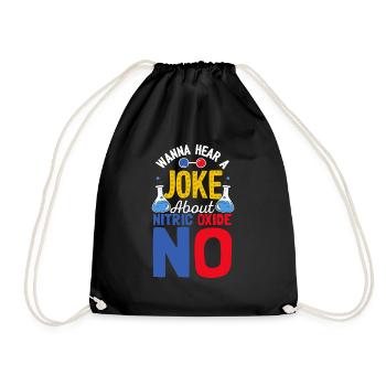 Vous voulez entendre une blague NON Scientifique drôle Science - Sac de sport léger - noir - Devant