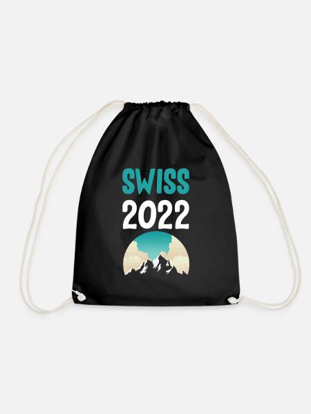Swiss 2022 - Turnbeutel - Schwarz