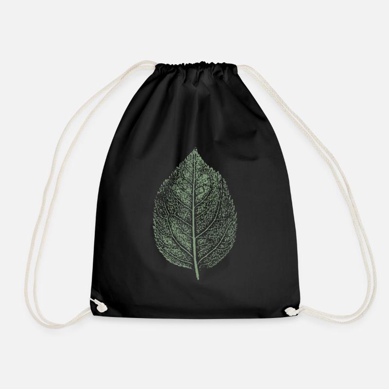 Pommier en feuilles / pommier - Sac de sport léger - noir