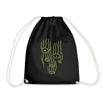 Oracle - Norse Mythology - Völuspa - Drawstring Bag - black - Front
