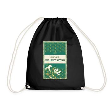 Fitzgerald's The Great Gatsby - Drawstring Bag - black - Front
