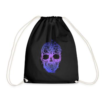 Mystisches Stammessymbol Fusion Traditionelles Ornament - Turnbeutel - Schwarz - Vorne