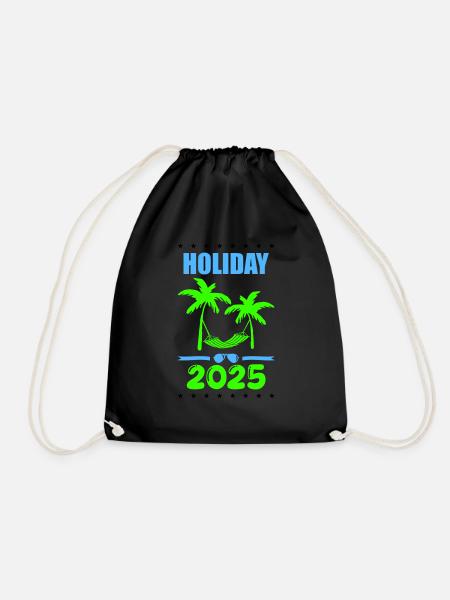 holiday 2025 - Turnbeutel - Schwarz