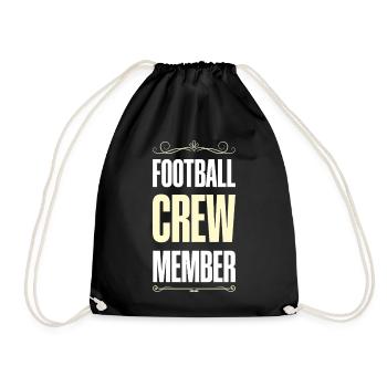 Équipe de football - Sac de sport léger - noir - Devant