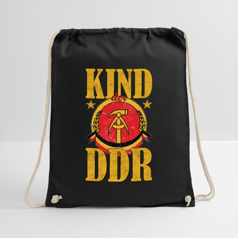 Kind der DDR Ostalgie Geschenk Turnbeutel
