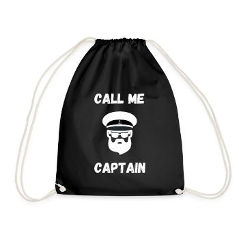 CALL ME CAPTAIN - Sac de sport léger - noir - Devant