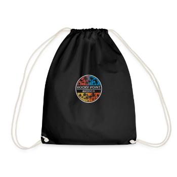 Rocky Point Puerto Penasco Mexico Stylish - Drawstring Bag - black - Front