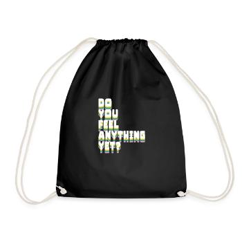 Ressentez-vous encore quelque chose - Sac de sport léger - noir - Devant