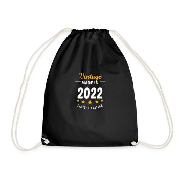 Millésime réalisé en 2022 - Sac de sport léger - noir - Devant