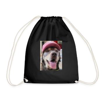 The Charlie Dog - Turnbeutel - Schwarz - Vorne