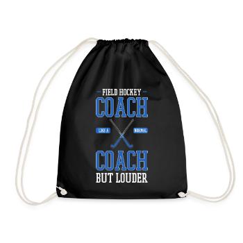 Hockey hockey de hockey coach - Sac de sport léger - noir - Devant