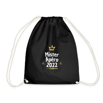 Mister apéro 2022 - Sac de sport léger - noir - Devant