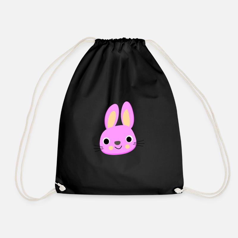 Bunny - Turnbeutel - Schwarz