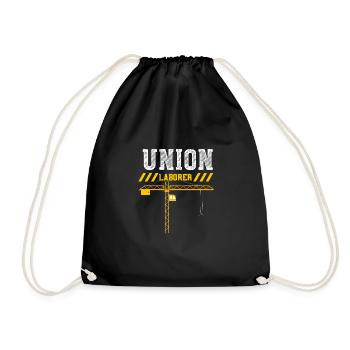 Union Laborer - Turnbeutel - Schwarz - Vorne